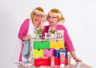 Bets en Sjaan toiletdames