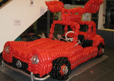 ballonnen auto
