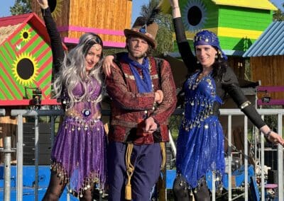 waarzeggers Wink op terrein Paaspop
