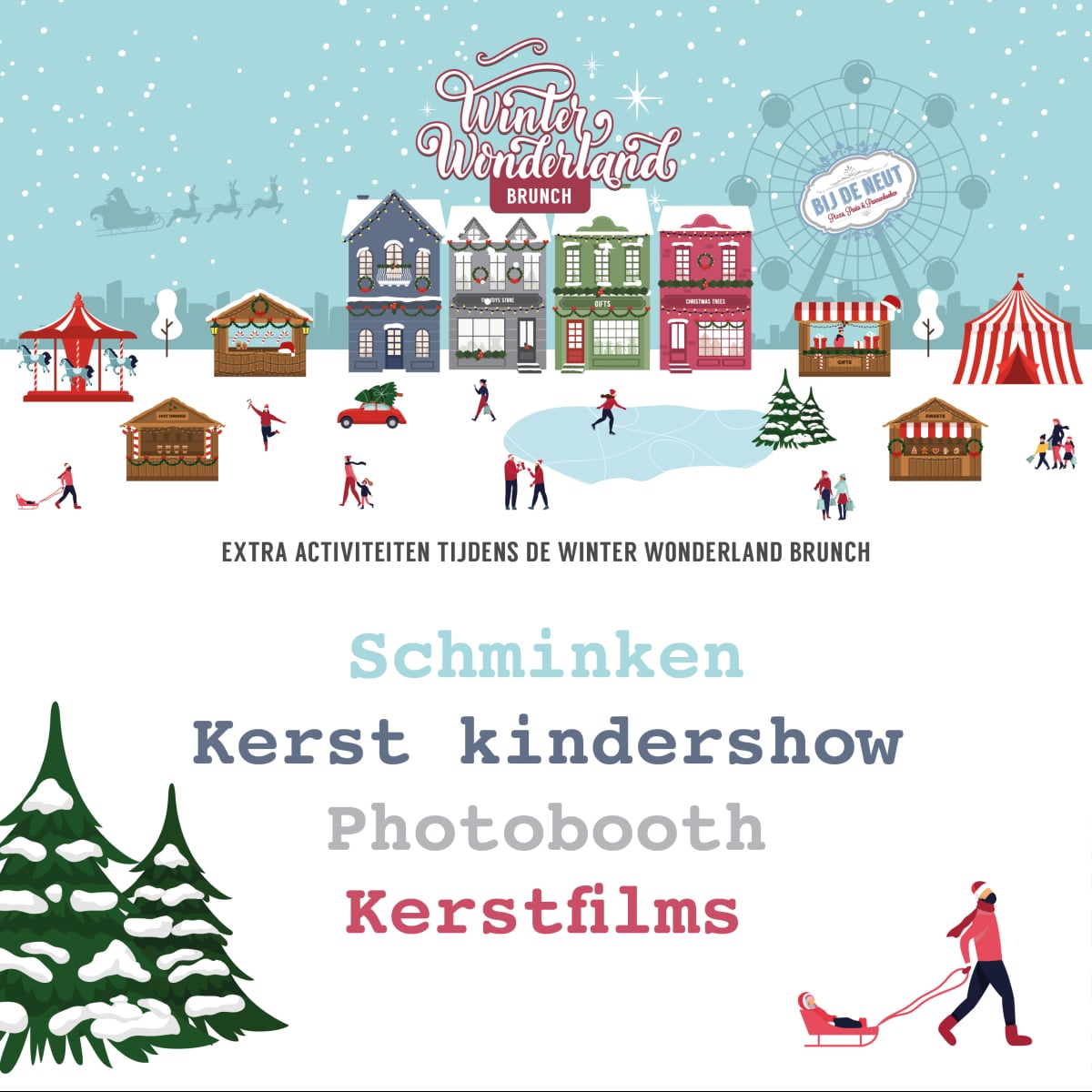 Bij de neut, winter wonderland