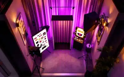 Welke photobooth opstelling werkt het beste in kleine ruimtes?