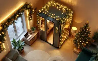 Passen kerst photobooths in kleine kantoorruimtes?