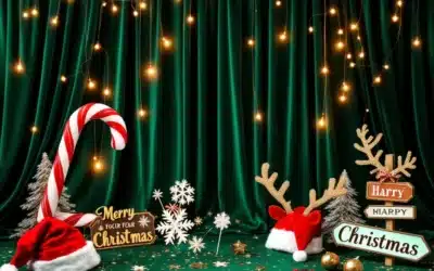 Welke kerstattributen maken photobooths interactiever?