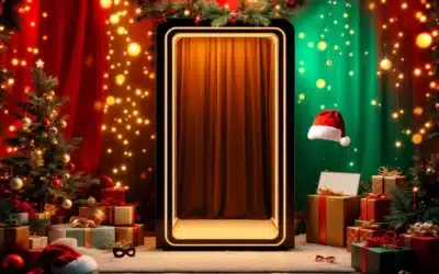Wat zijn interactieve kerst photobooth entertainment opties?