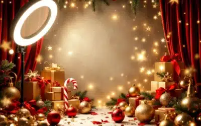 Wat zijn viral kerst photobooth social media strategieën?