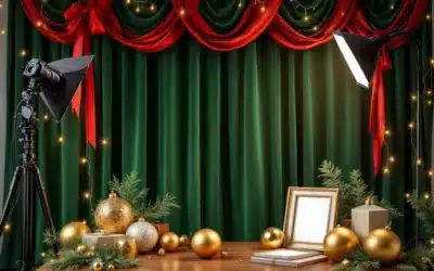 Hoe werkt een kerstphotobooth tijdens feestdagen?