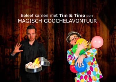 TIM&TIMOSHOW goochelaar