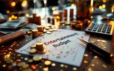 Wat is de ideale verhouding budget voor entertainment op een bedrijfsfeest?