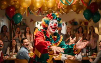 Wat zijn de voordelen van een grappige toiletact op een feest?