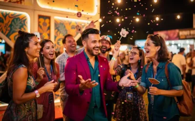 Hoe werkt interactieve foto-activatie op een festival of bedrijfsfeest?