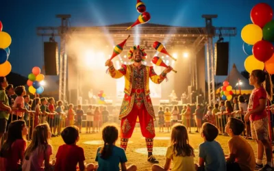 Wat is het verschil tussen kinderentertainment en reguliere festival acts?