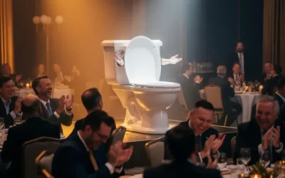 Waarom kiezen bedrijven steeds vaker voor een grappige toiletact?