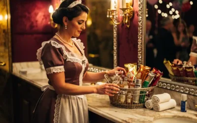 Wat zijn verklede toiletdames en wat doen ze op een feest?