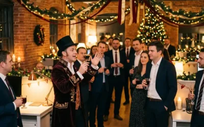 Kerstborrel op je eigen bedrijfslocatie: welke acts zijn geschikt?