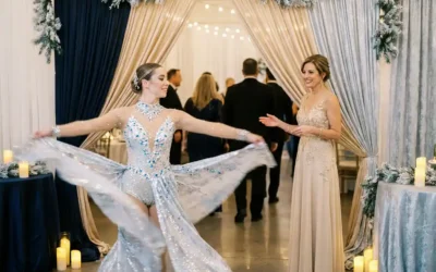 Danseressen en hostessen combineren voor een compleet winterprogramma