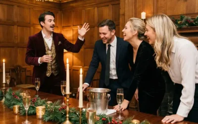 Entertainment voor de kerstborrel: dit maakt het gezellig én professioneel