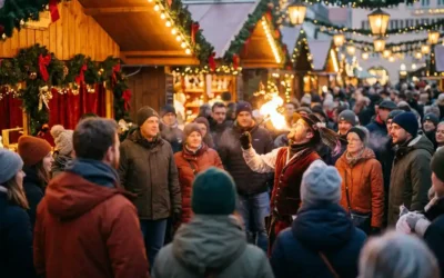 Waarom een kerstmarkt met live entertainment beter bezocht wordt