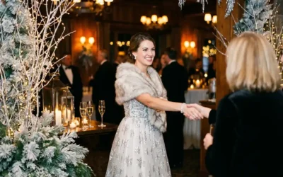 Zo zet je hostessen in winterthema in tijdens de nieuwjaarsborrel