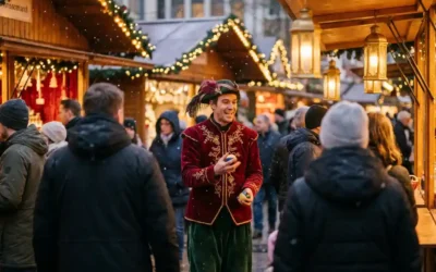 Waar moet je op letten als je entertainment boekt voor een kerstmarkt?