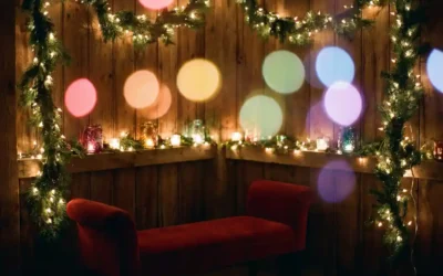 Hoe maak je een kerstsfeer in je photobooth opstelling?
