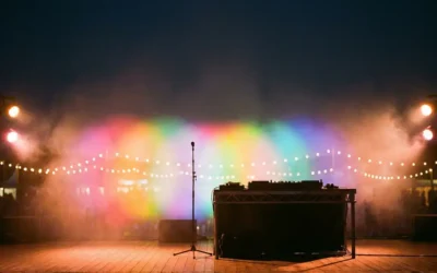 Wat is het verschil tussen live entertainment en een dj op een festival?