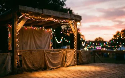 Hoe werkt de programmering van entertainment op een outdoor festival?